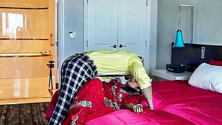 Maya Rati pink saree striptease xxx video