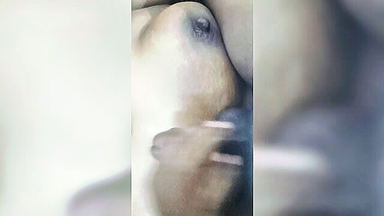 Tamil aunty titjob thick cock xxx video