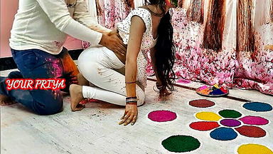 Your Priya Holi doggy tease full scene