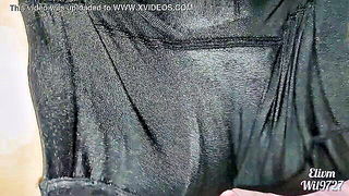 Wil9727 Elivm leggings cameltoe closeup porn clip