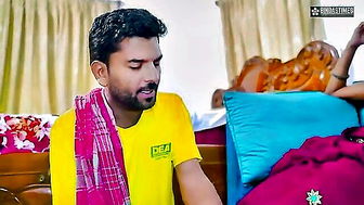 Desi bearded man teases submissive babe explicit porn