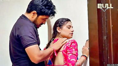 Indian malkin nokar saree seduction sex video