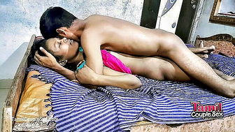 Tamil couple wild missionary sex porn clip