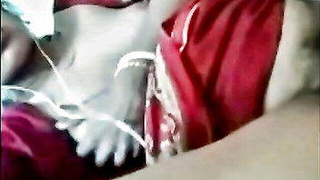 Desi boudi Santa pussy fingering hardcore sex