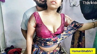 Abhi and Devi saree affair hardcore sex