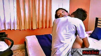 Indian babe doggy style amateur sex video