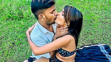 Aniket and Sanjana outdoor foreplay sex video