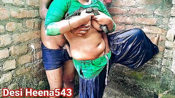 DesiHeena bhabhi tits exposed lover hardcore sex