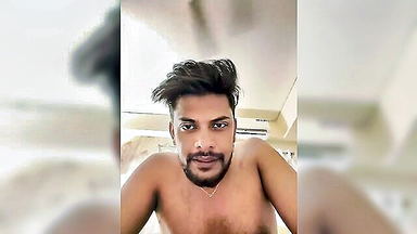 Bearded Indian boyfriend rough sex hardcore sex