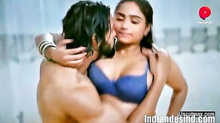 Indian shower kiss and blowjob hardcore sex