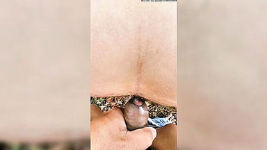 Indian guy cums on asshole porn clip