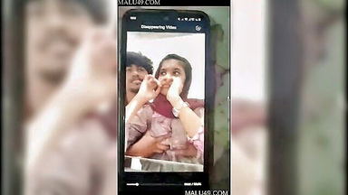 Indian girl flashing boobs porn video