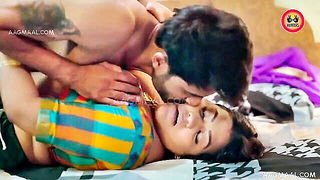 Indian MILF saree blouse kissing uncut sex video