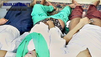 Indian teen creampie group grope sex video