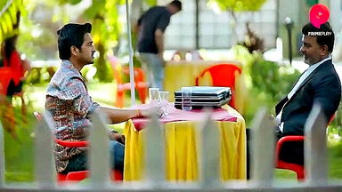 Indian men chatting outdoors porn clip