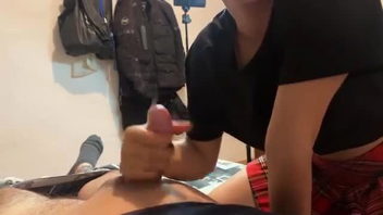 Homemade Indian POV deepthroat swallow xxx video