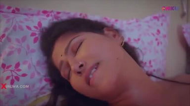 Goldie Baby bed tease full scene