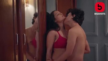 Indian MILF mirror makeout sex video