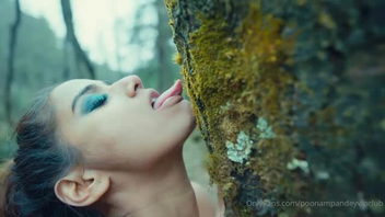 Poonam Pandey nude in woods full scene